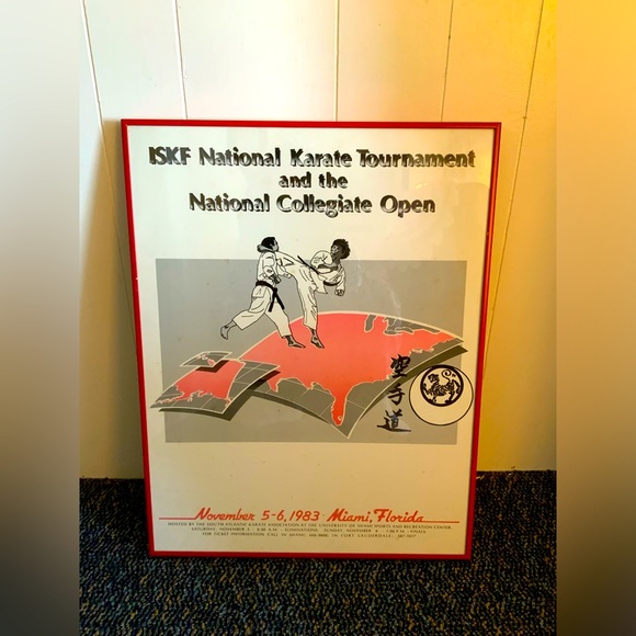ISKF NATIONAL KARATE TOURNAMENT AND THE NATIONAL COLLEGIATE OPEN POSTER - Picture 1 of 5
